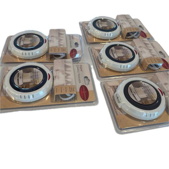 Lot of 5 NEW Original Candle Warmer Hot Plate Unopened Packages White & Black - Picture 2 of 5